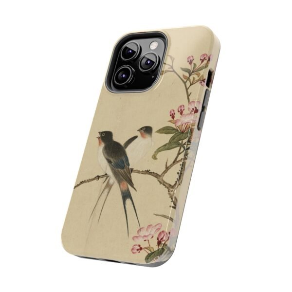 phone case_birds_floral